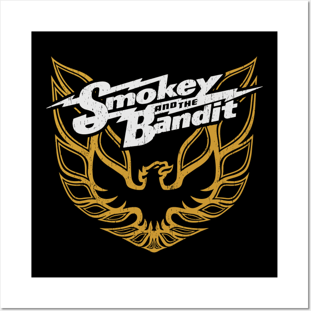 smokey and the bandit Wall Art by small alley co